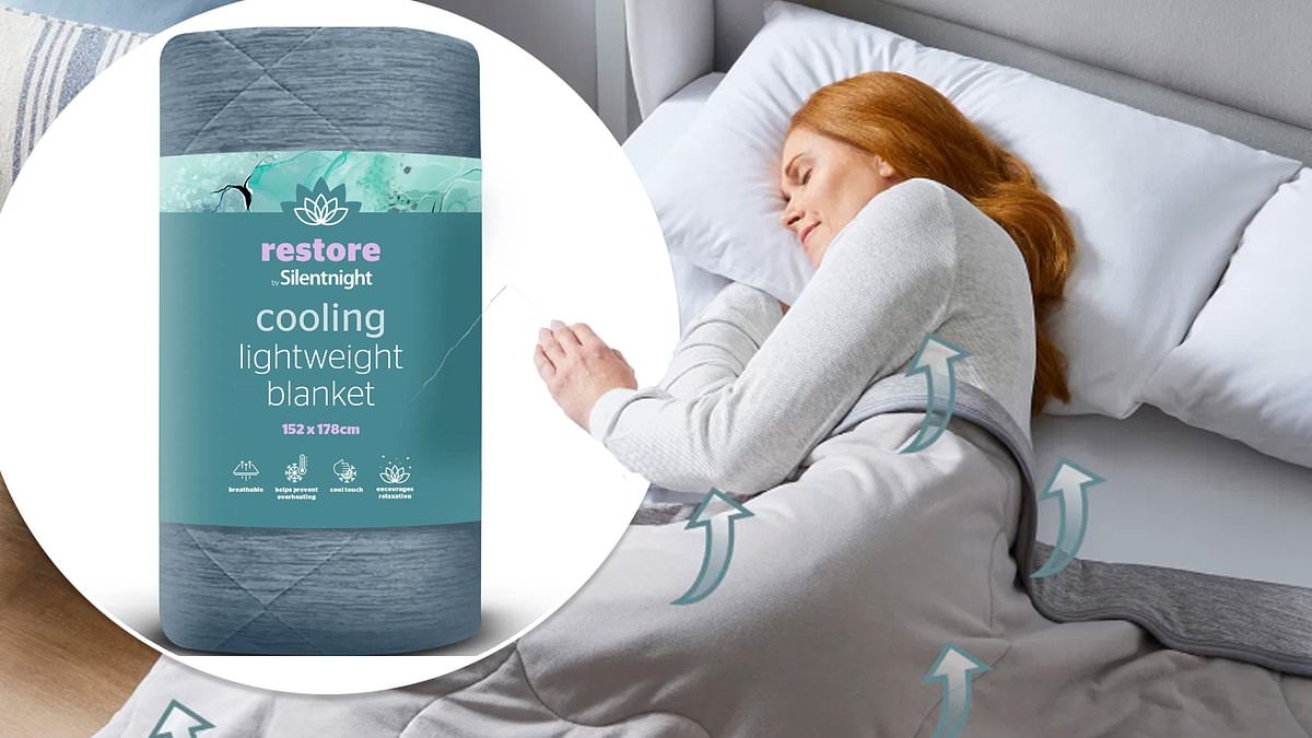 Transform your sleep with this 'game-changing' cooling blanket (and it's on sale for only £35.99): 'Helps enormously'