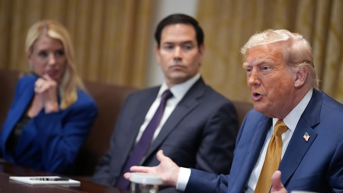 Trump lashes out at reporter over question about Epstein