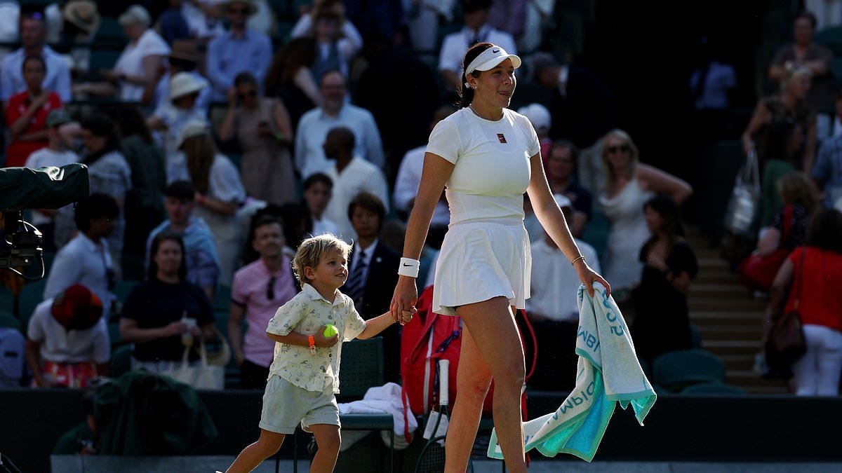 WIMBLEDON COURT REPORT: American Amanda Anisimova melts hearts with Court 1 partner, while Alfie Hewett lifts British gloom and it's misery for 16-year-old Cruz