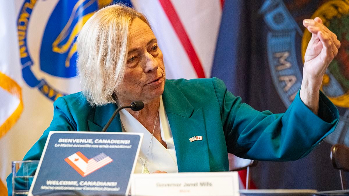Woke Maine governor melts down at surprise question about VERY bad habit she's accused of having
