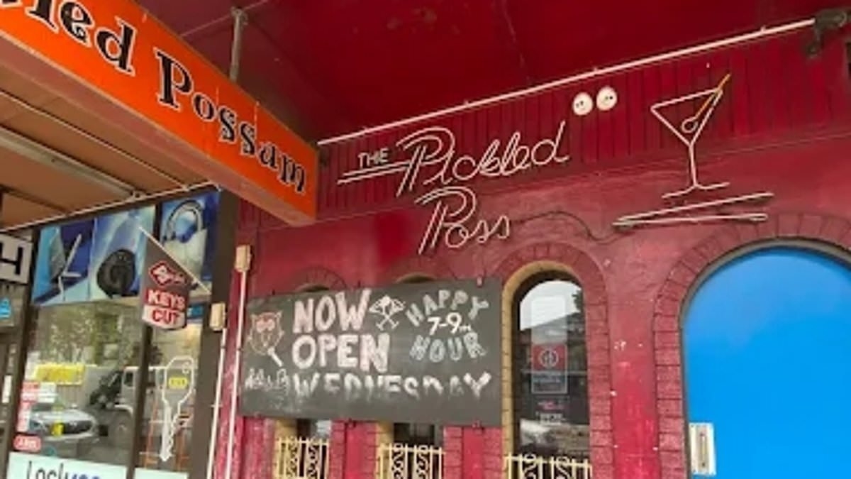 BREAKING NEWS The Pickled Possum goes into receivership: Popular bar announces last drinks