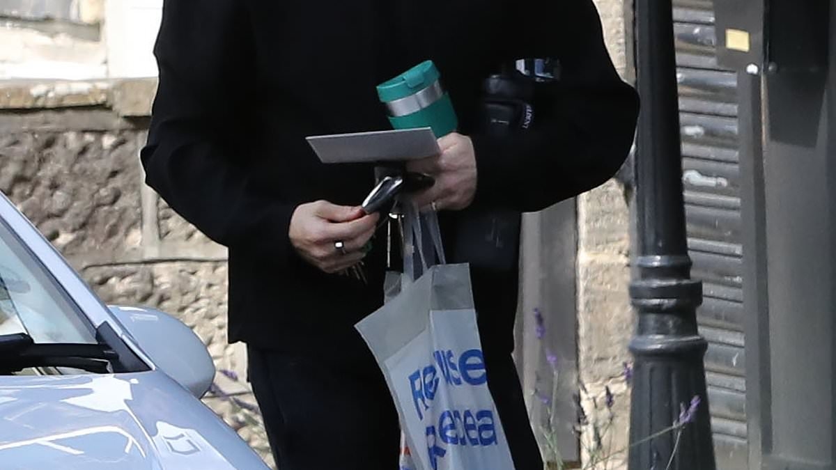 EXCLUSIVE Mel B's new husband Rory McPhee returns to work at his salon in Leeds after the couple's star-studded wedding - as they prepare to jet off for a second celebration in Morocco