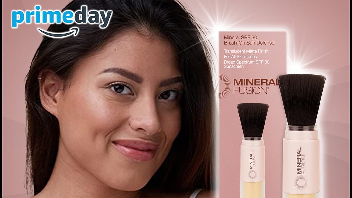 Sun, skin, savings! Viral Amazon brush on SPF rare 15% OFF for Prime Day
