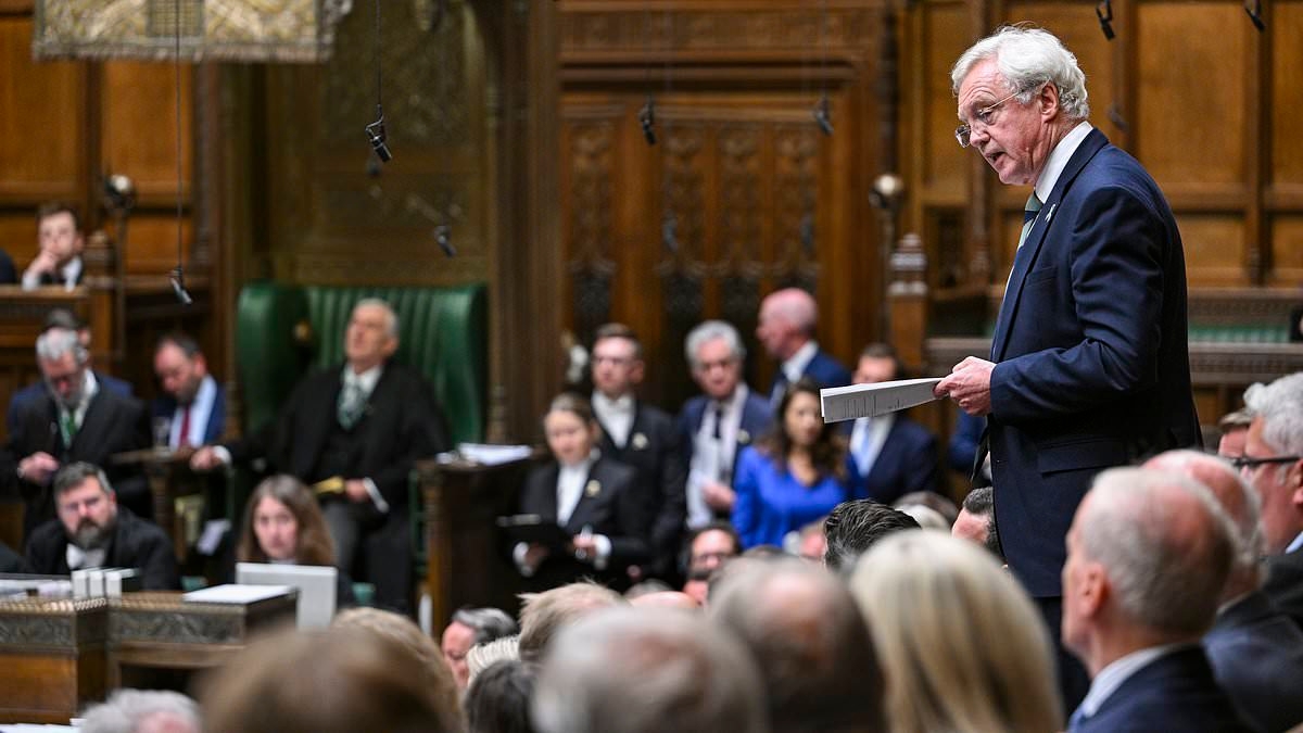 Sir David's dig about lawyers drew a prim response from the PM. The House didn't warm to Starmer's tone... QUENTIN LETTS on SAS veterans