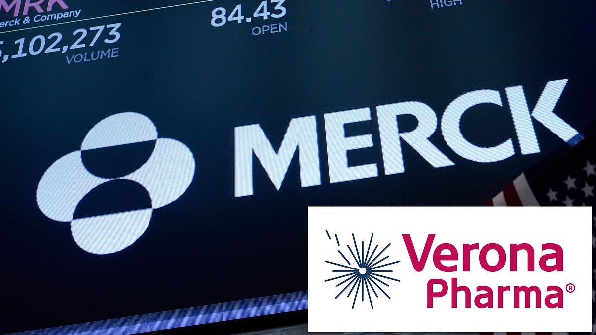 US pharma giant Merck snaps up London lung specialist Verona Pharma for £7.5bn