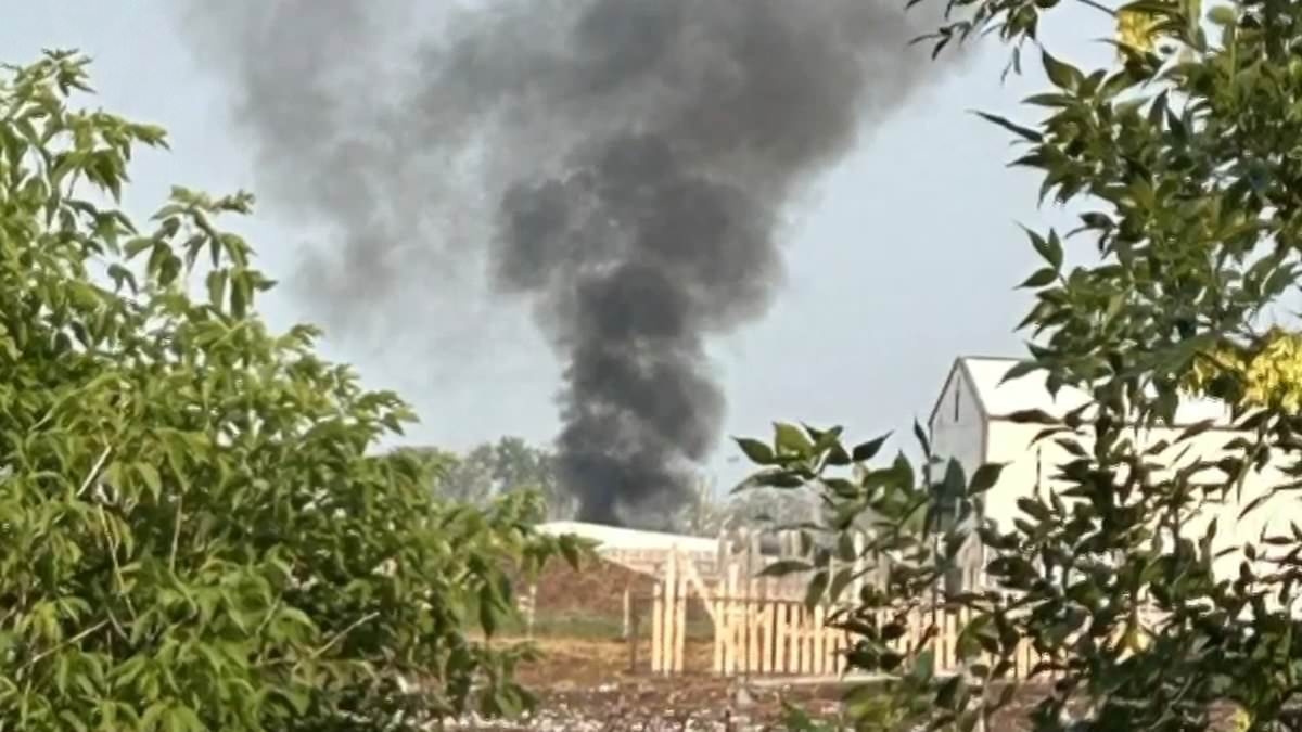 Horror as two planes smash into each other in deadly mid-air collision