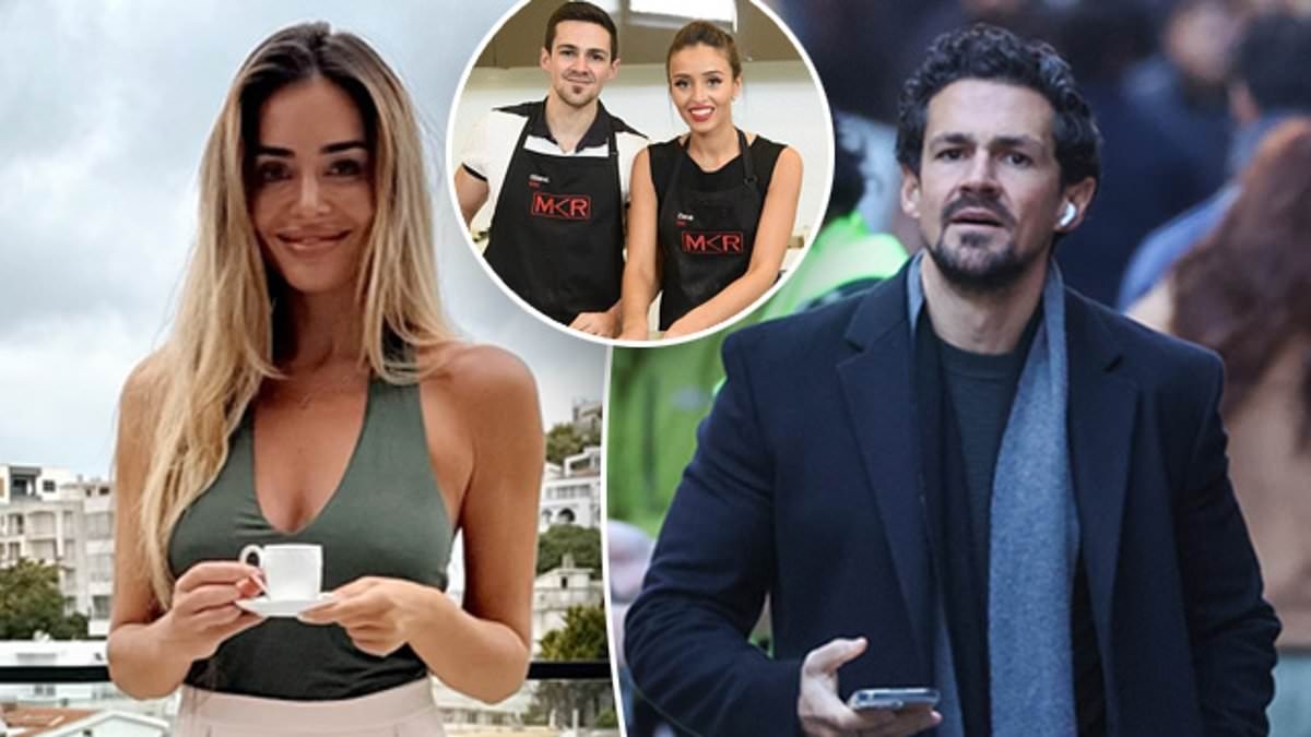 EXCLUSIVE Socialite's lawyer husband offers heartbreaking seven-word reply when asked about the split that's the talk of Brighton - as she issues a cryptic statement from Europe