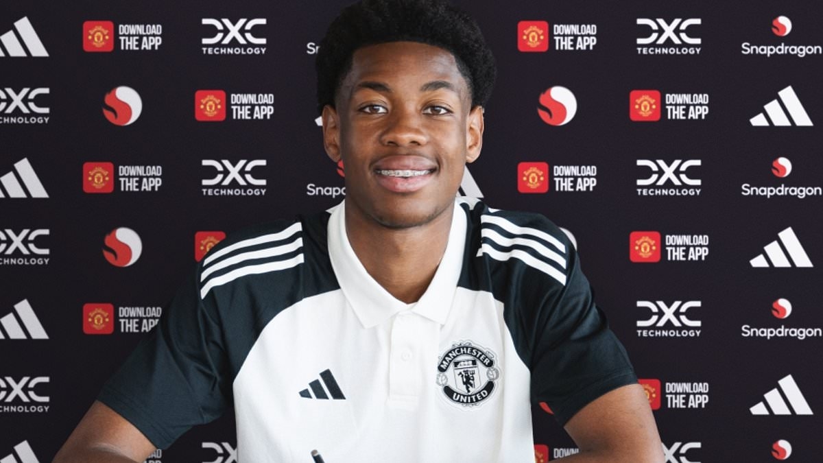 Man United confirm signing of France youth international forward - before announcing immediate loan to Ineos-owned club