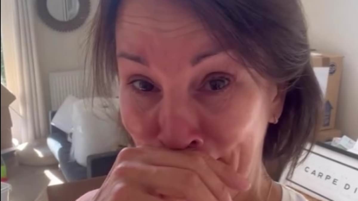 Loose Women star Andrea McLean breaks down in tears as she addresses her decision to leave the UK for Spain after near-death health scare and failed business