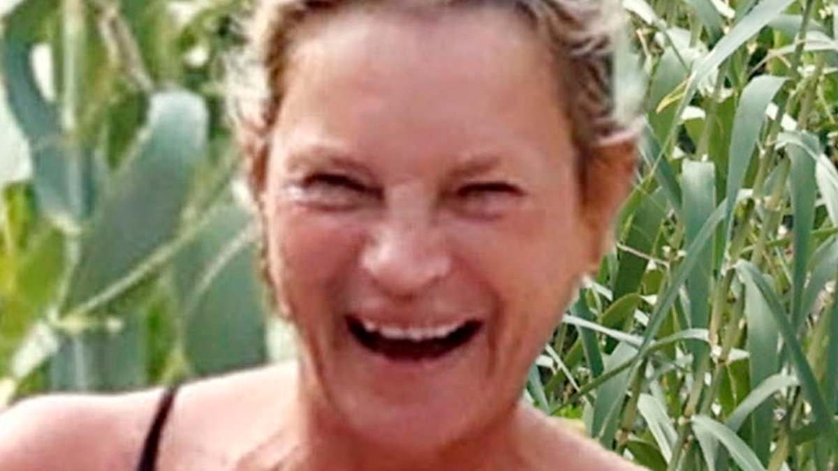Kate Moss, 51, flaunts her incredible figure in a tiny black bikini as she guffaws during Ibiza beach trip with lookalike daughter Lila, 22