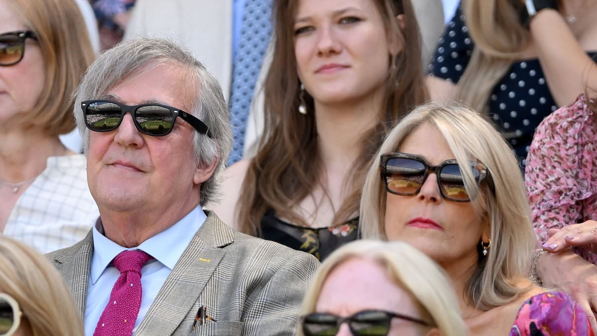 Who's who in the royal box at Wimbledon? Bjorn Borg joins line-up of sports legends and entertainers including Ellie Goulding and Rob Brydon