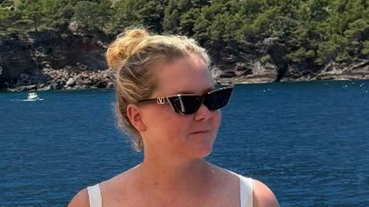 Amy Schumer shows off thinnest-ever frame in a swimsuit after Ozempic nightmare