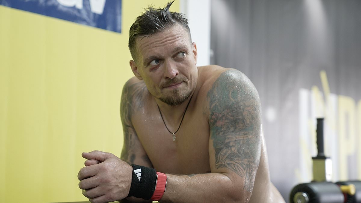 Inside Oleksandr Usyk's training camp: How the boxing mastermind is using a special mouth guard, breath-holding and tracking blood samples to defy Father Time for Daniel Dubois rematch