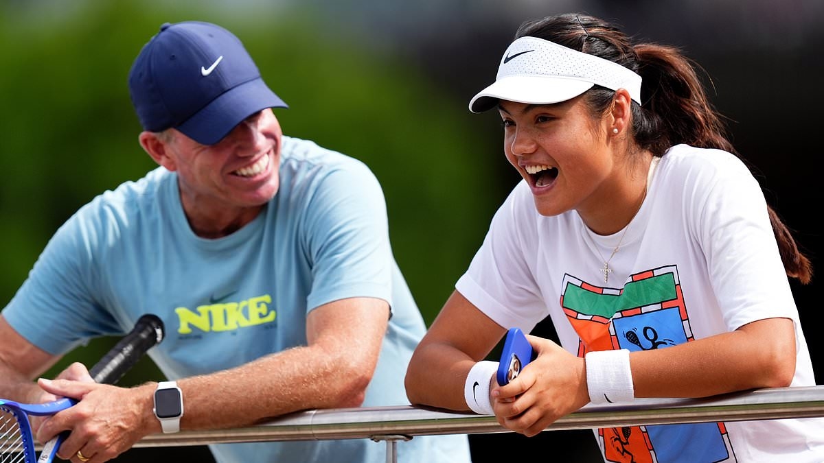 Emma Raducanu's coach admits that British No1 could be forced to replace him - with former US Open champion facing a possible NINTH person in the role since her win in New York