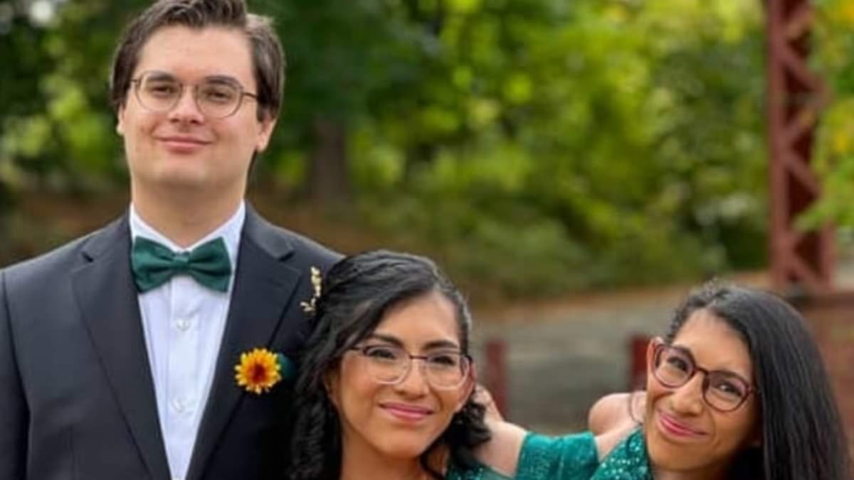 Conjoined twin Carmen Andrade MARRIES longtime fiancé… and had a very special requirement for her dress
