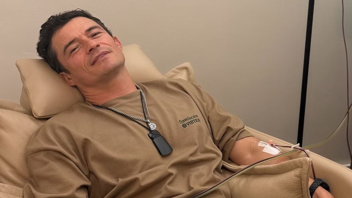 What science REALLY thinks of Orlando Bloom's wacky blood cleaning procedure