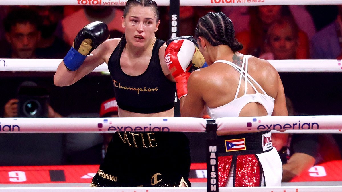 BREAKING NEWS Katie Taylor BEATS Amanda Serrano as Irish legend seals 3-0 trilogy victory at Madison Square Garden