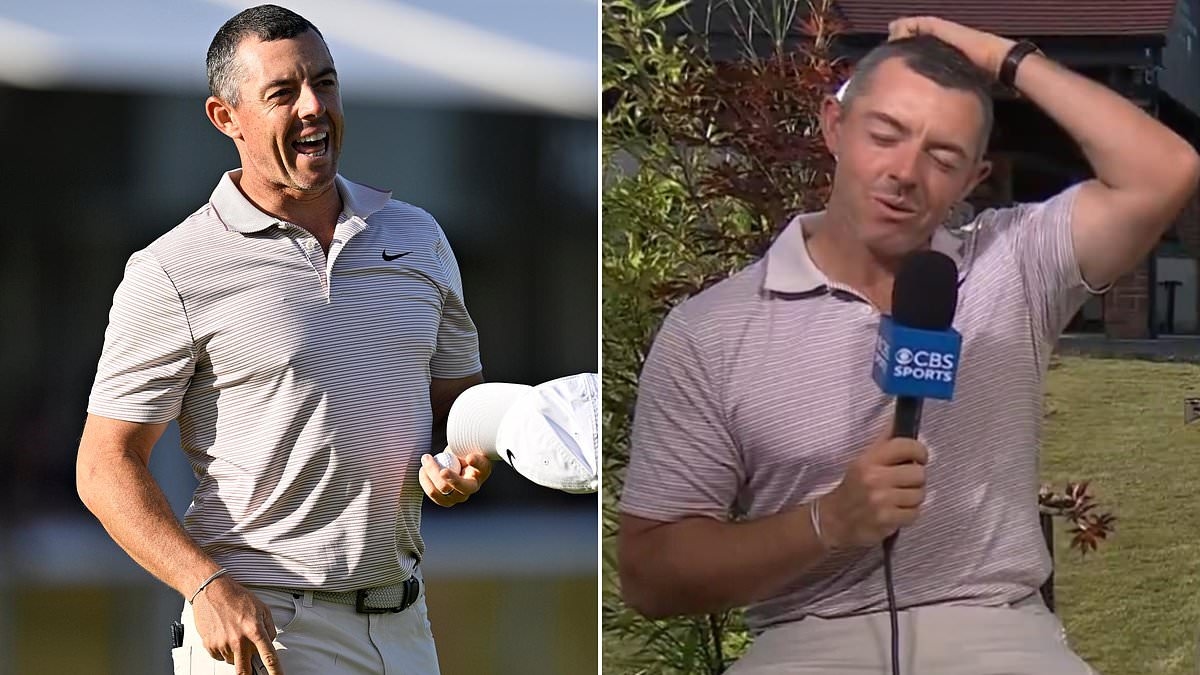 Rory McIlroy reveals real reason behind dramatic haircut in interview with Amanda Balionis