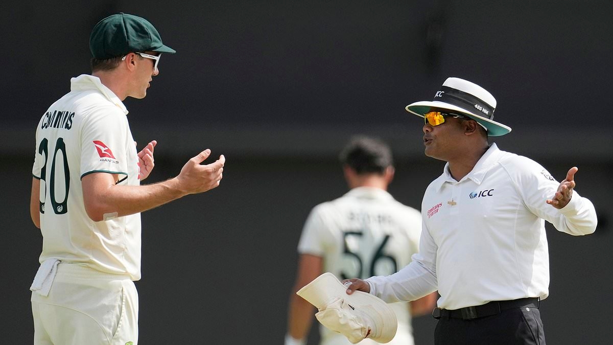 Why Aussie Test skipper Pat Cummins was left FUMING at umpire as Sam Konstas' miserable tour of the West Indies continues