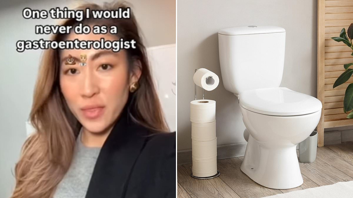 Gastroenterologist: The maximum amount of time you should sit on the toilet for