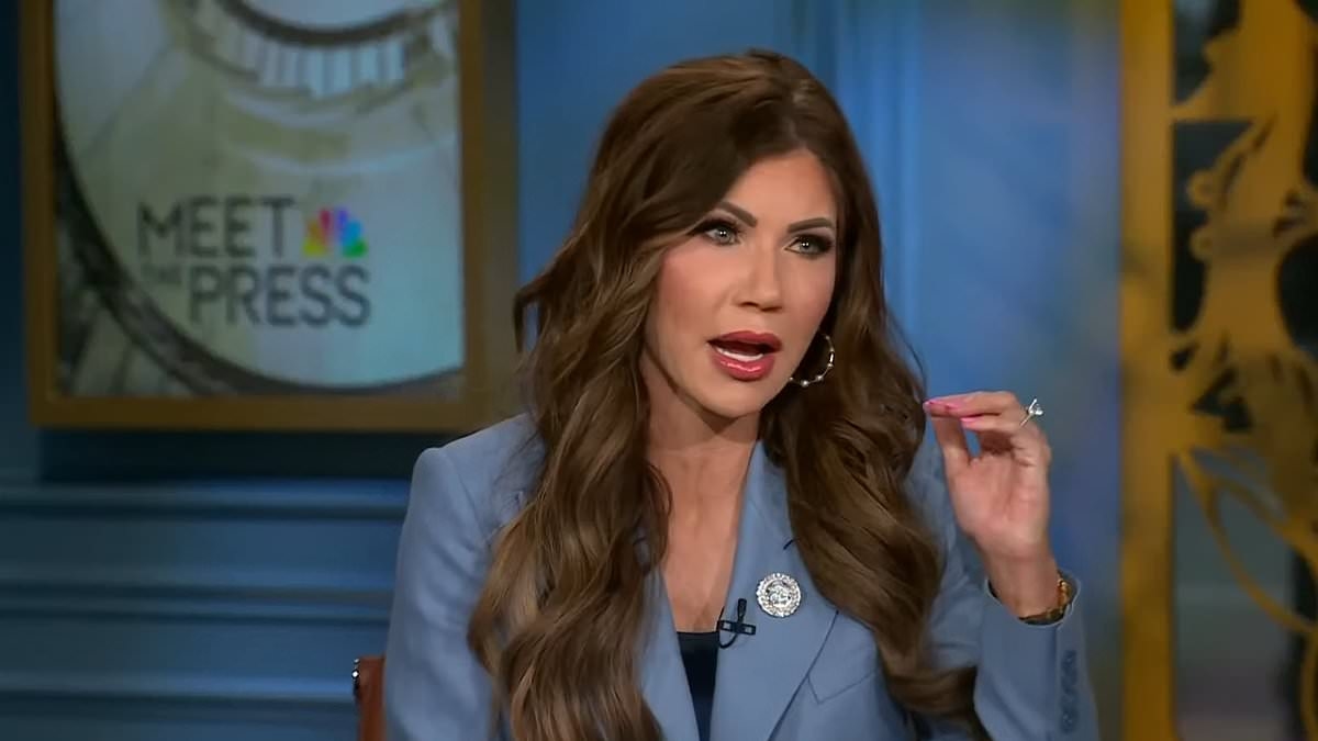 Kristi Noem takes NBC host to task after liberal tears over 'inhumane' Alligator Alcatraz