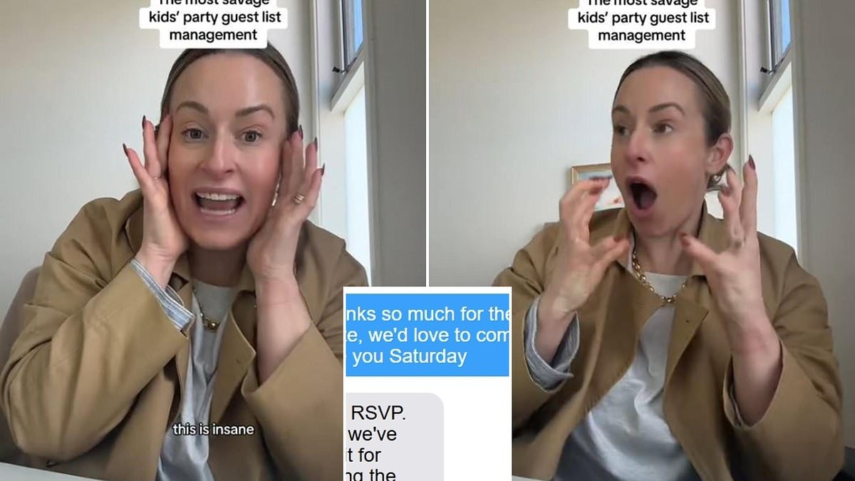 Aussie mum gobsmacked by 'savage' text after RSVPing to a five-year-old's birthday party: 'Cruel'