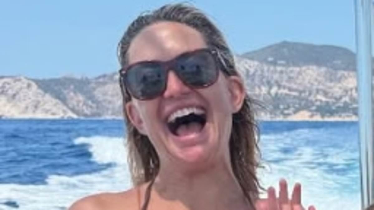 Kate Hudson shows off her incredible figure in a series of stylish bikinis as she shares snaps from lavish 'girl's trip' to Europe