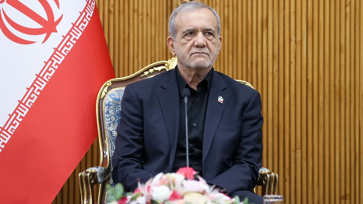 Iran's president was injured in Israeli airstrike on security council officials and had to escape through an emergency hatch, Tehran reveals