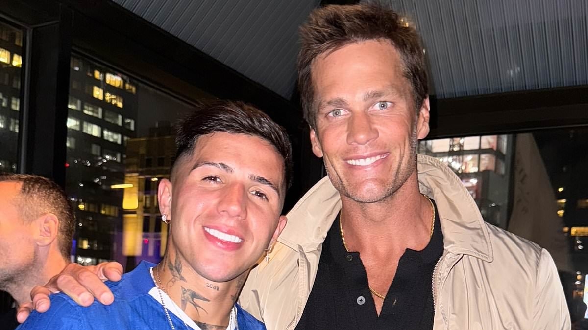 Inside Chelsea's Club World Cup celebrations: Moises Caicedo is back leading the karaoke, stars party with Tom Brady and Cole Palmer's passionate greeting to fans