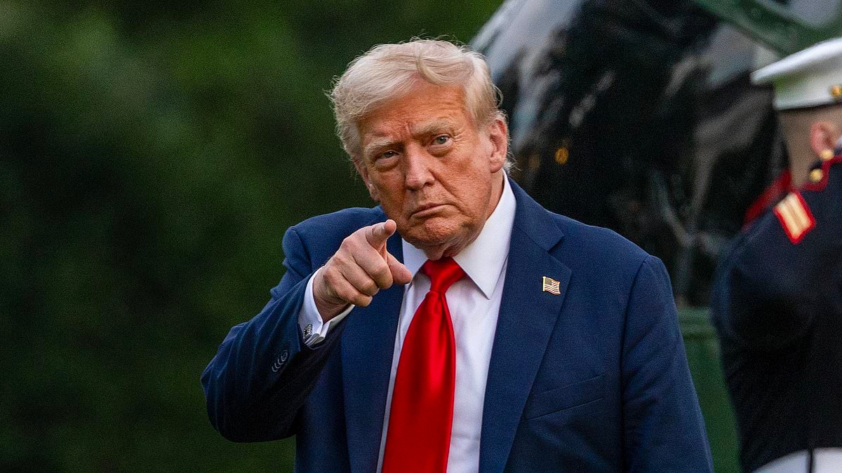 Trump says he spoke to FBI boss amid Epstein uproar