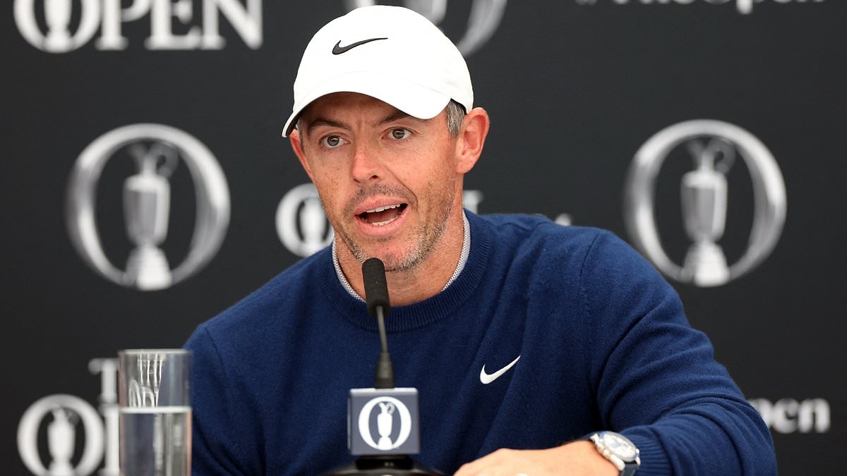 Rory McIlroy addresses his struggles since winning the Masters and warns rivals that he's now ready for further success as he targets victory at the Open