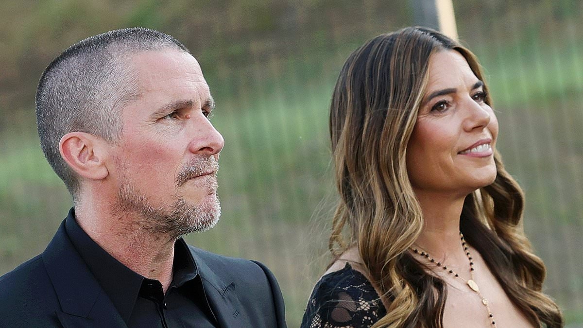 Christian Bale and his glamorous wife join Erling Haarland and his girlfriend at the star-studded Dolce & Gabbana Alta Moda fashion show