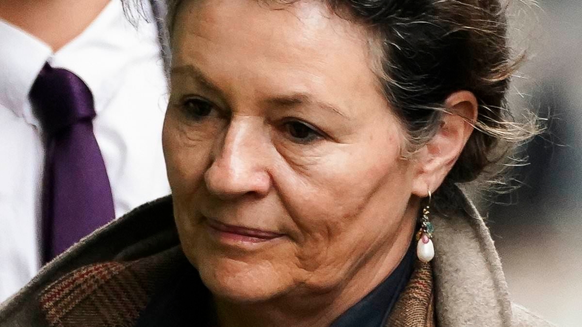 Killer aristocrat Constance Marten's estranged mum Virginie de Selliers attended every day of her first trial and even passed her a Christmas card in court - and the runaway dad who lives in a shipping container