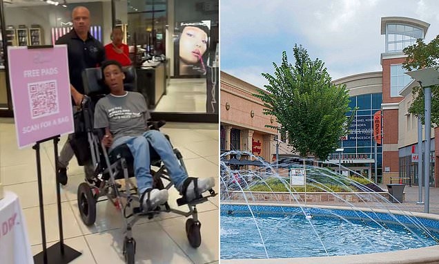 Disabled wheelchair-bound son 'told to leave his family's stall in Atlanta mall'