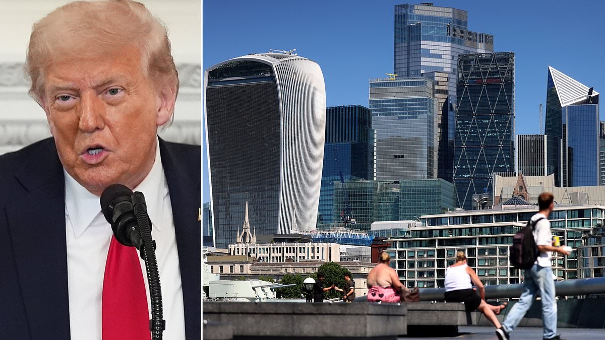 FTSE eyes 9,000 as UK named trade war winner - but European shares sink after Trump threatens 30% tariffs hit