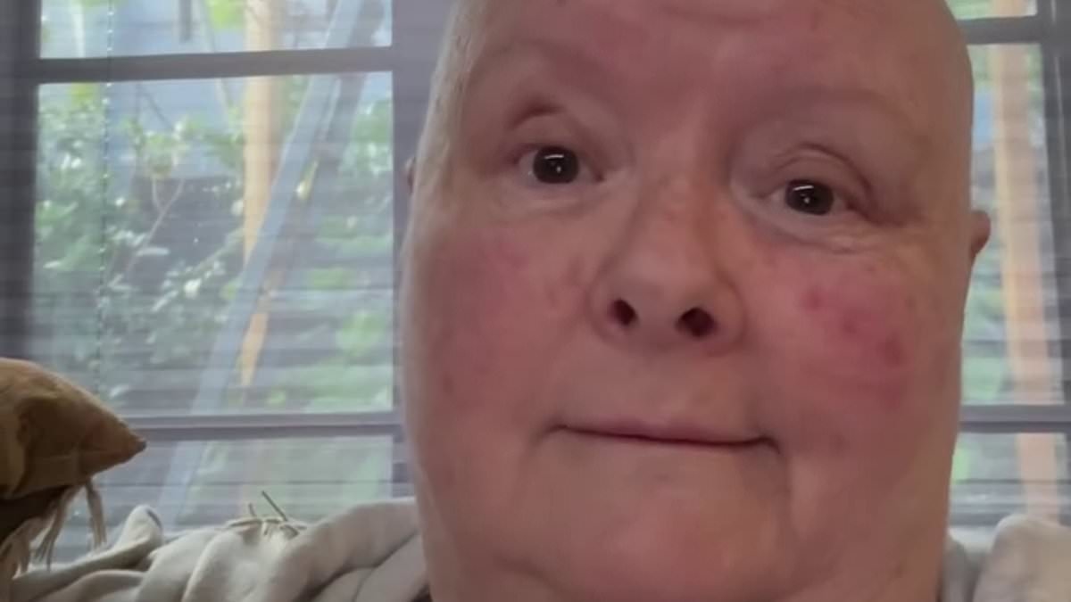 Magda Szubanski is seen for the first time in weeks as she undergoes chemo for her stage four cancer - and reveals the unique way she is getting through treatment