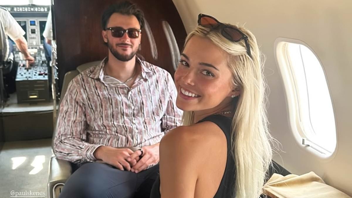Livvy Dunne and Paul Skenes touch down in Atlanta for MLB All-Star Game after flying in on luxury private jet