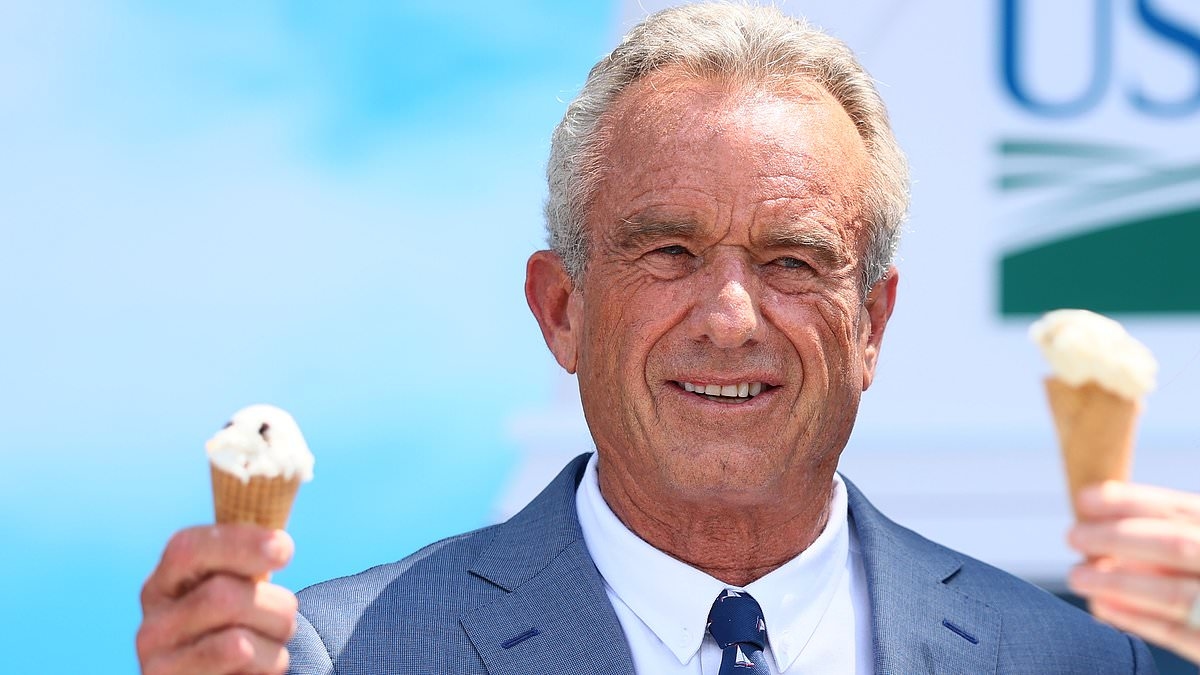 US ice cream brands to stop using artificial dyes in their products as part of RFK Jr's MAHA push