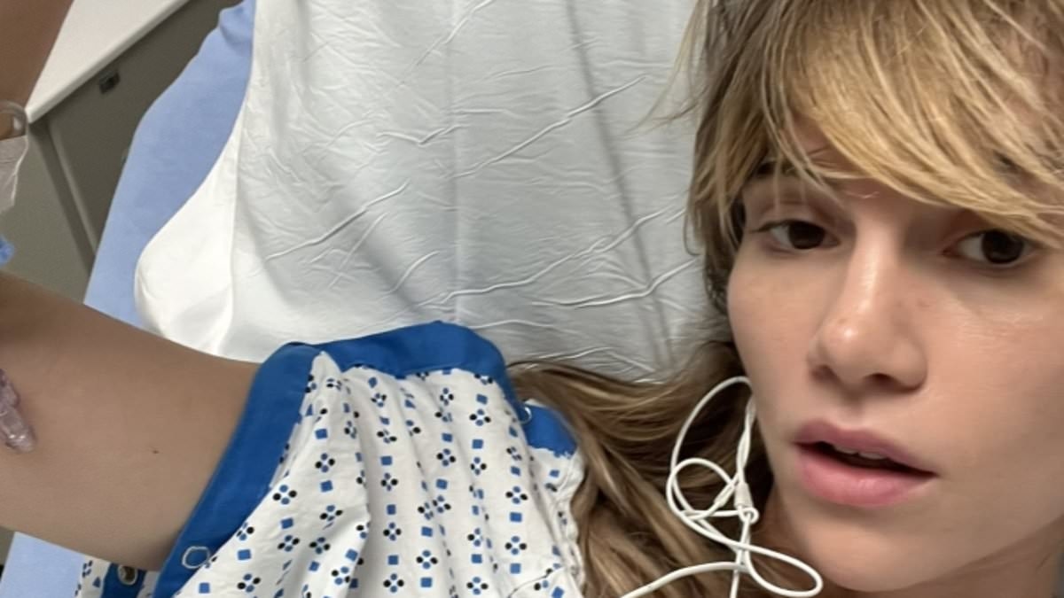 Suki Waterhouse reveals she was hospitalised with a hernia for wearing pants that were too tight