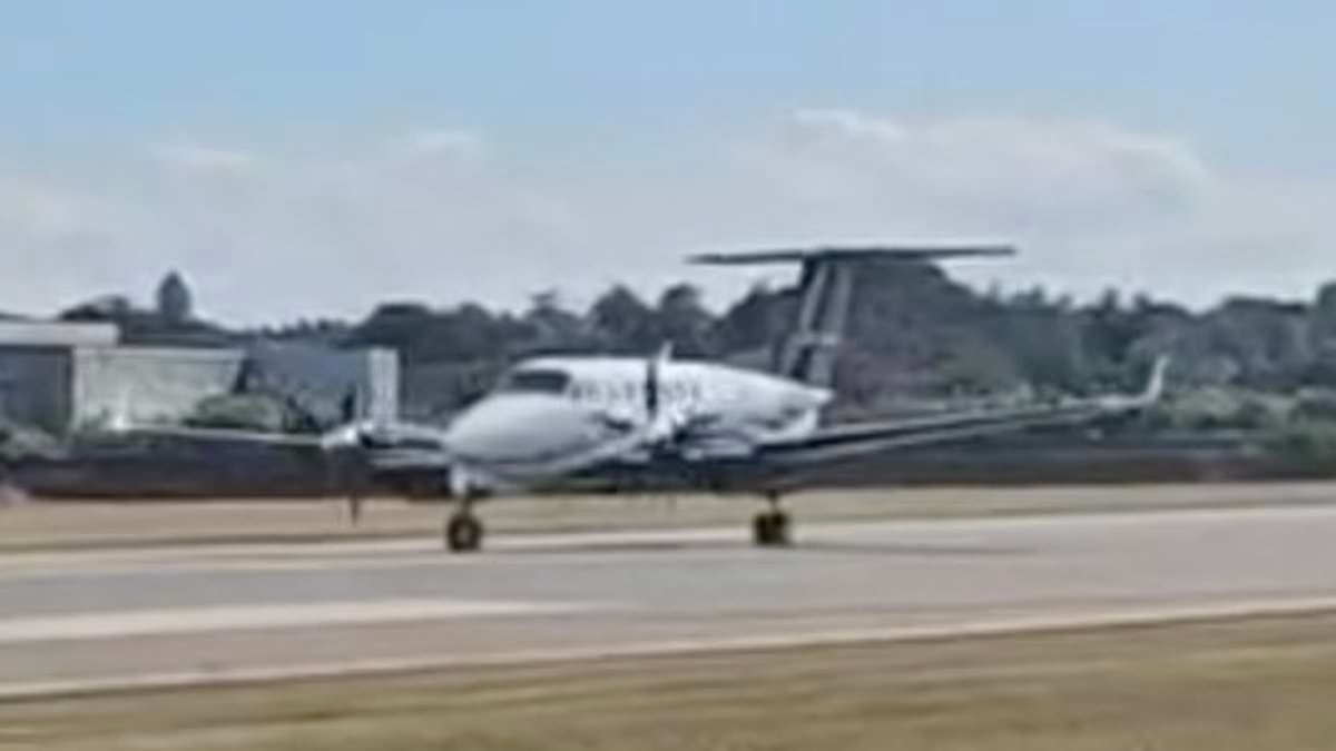 Haunting final moments of doomed Southend Airport plane before it exploded in fireball and killed four on board including nurse, 31, on her first day in new job