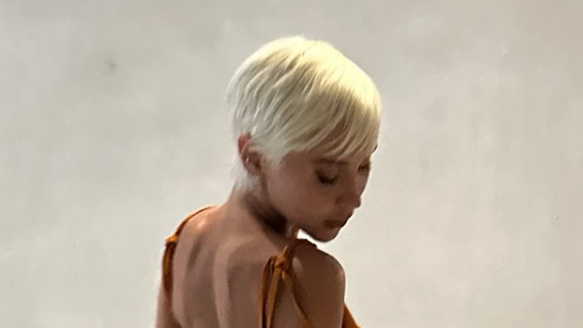 Iris Law flashes her bottom and goes braless as she shares a cheeky insight into her summer