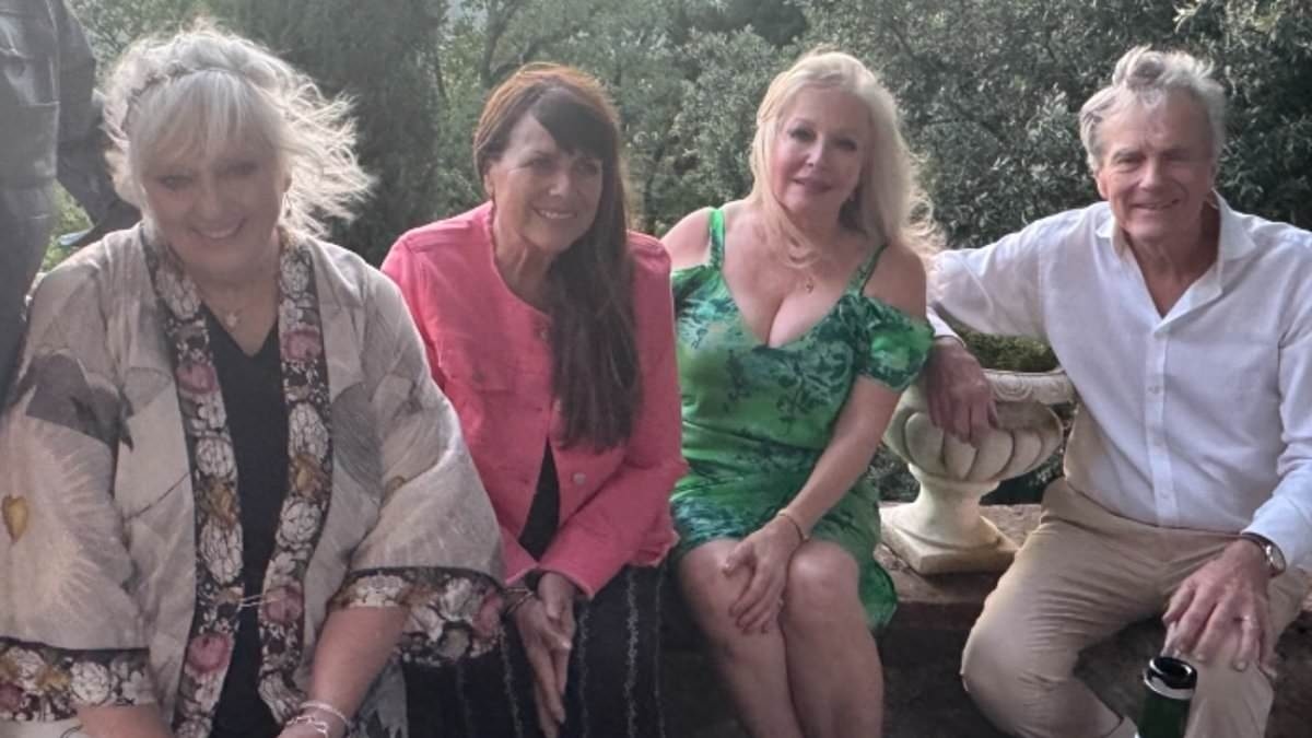 Child stars of iconic movie reunite 60 years on for a holiday in Florence... but can you guess which beloved box office hit they starred in?