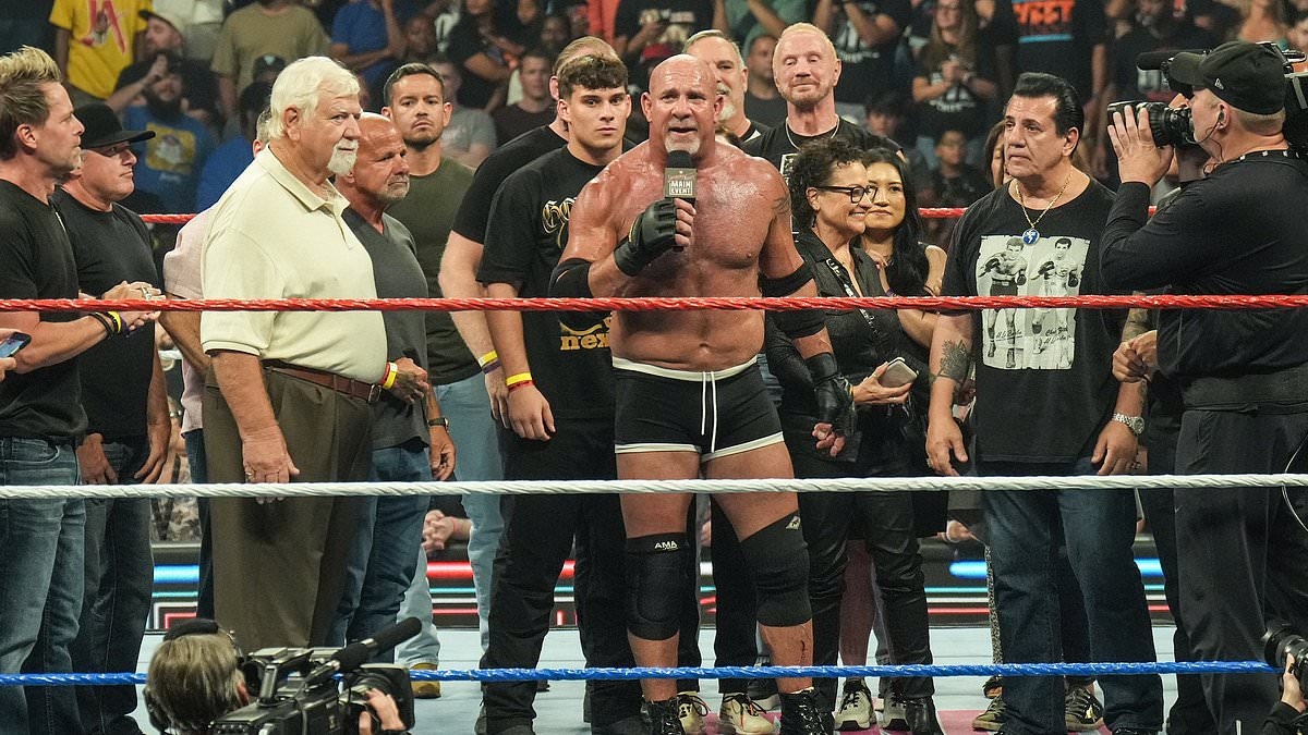 'P***** off' Goldberg HITS OUT at WWE for ruining his last-ever match and retirement speech insisting they wouldn't have treated John Cena or The Undertaker that way