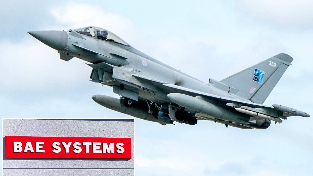 BAE eyes orders for 150 more Eurofighter Typhoon jets amid union concern over jobs