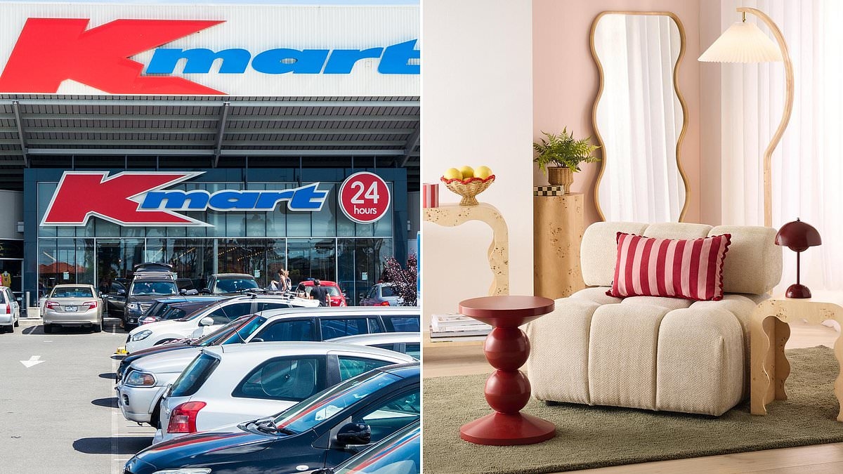 Inside Kmart Australia's surprise new home collection - and the $39 item set to be the 'buy of the season'