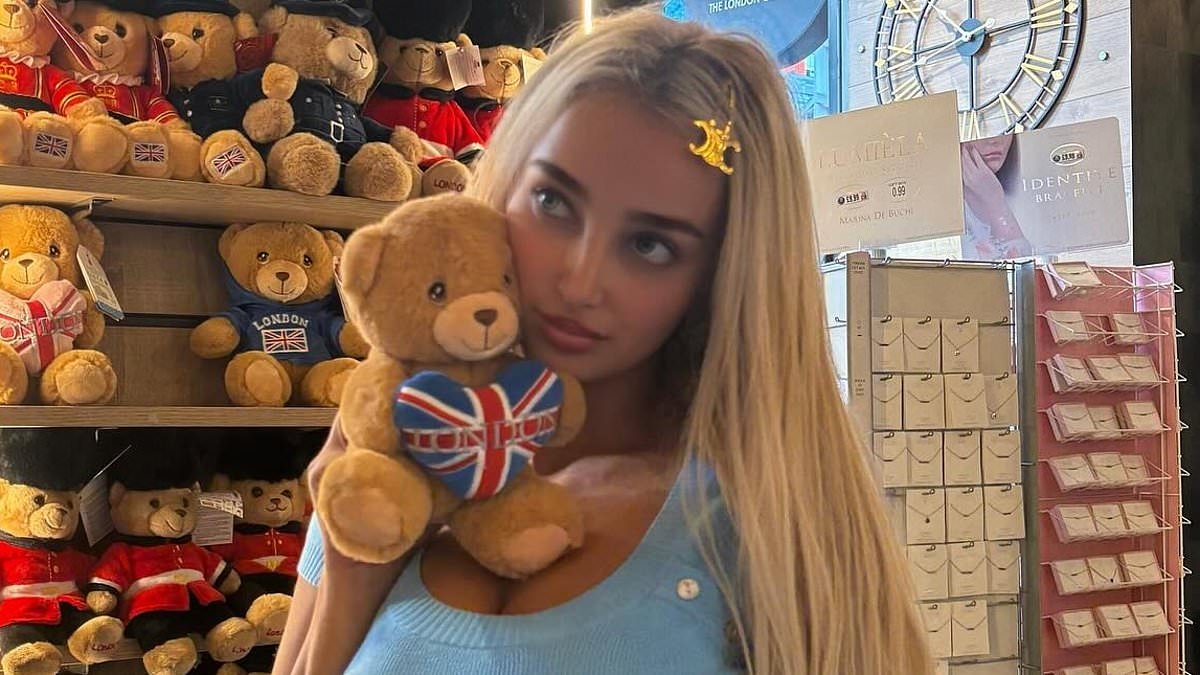 Socialite is roasted as she goes braless in VERY revealing dress in London: 'Poor girl is freezing'