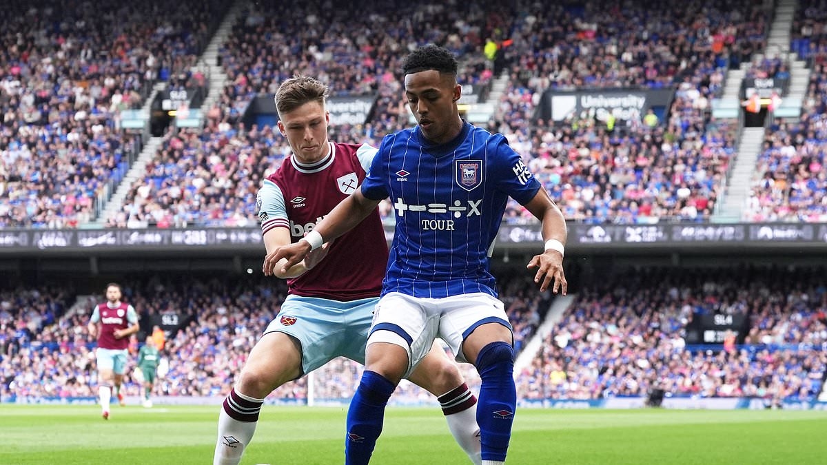 Brentford submit £35m bid for Ipswich star Omari Hutchinson - with former Chelsea youngster keen on move amid interest from two other Premier League clubs