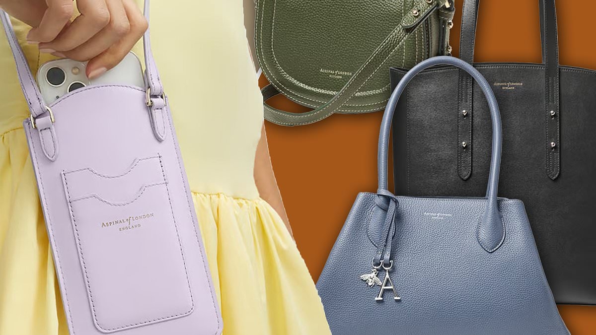 Get celebrity-approved Aspinal bags for less right now with an extra 20% OFF all sale items!