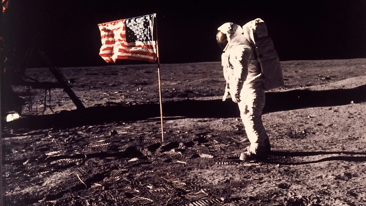 Buzz Aldrin 'confesses' moon landing was a hoax resurfaces