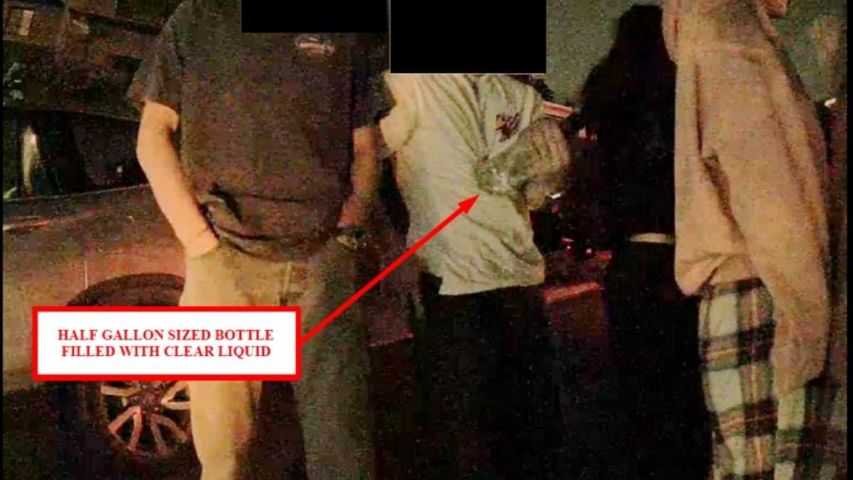 Haunting photo shows wealthy teen clutch disturbing item just before deadly Cybertruck fireball crash